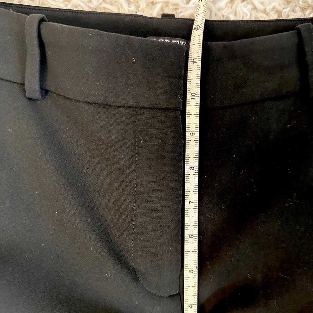 J Crew Sydney Pants Women's Sz. 10 Wide Leg Black - Picture 6 of 9